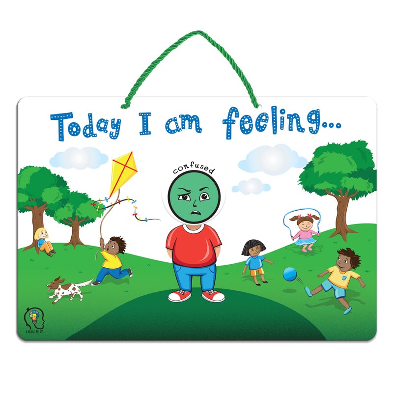 Amonev Today I am Feeling Chart Feelings and Emotion Magnetic Chart Communication aid for Speech Delay Non Verbal Children with Autism, Special Needs ADHD - Image 5